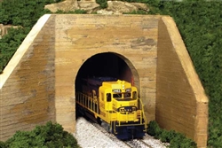 MON128 HO Single Tunnel Board Formed Concrete