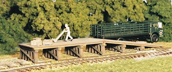 HO Railroad Loading Ramp