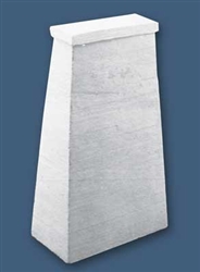 HO Concrete Pier Board Formed Center Kit