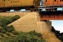 MON556 HO Micro Engineering Concrete Bridge - Pack of 2