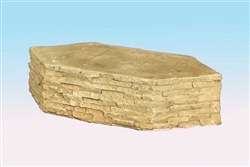 MON736 HO Cut Water Split Stone - Pack of 2