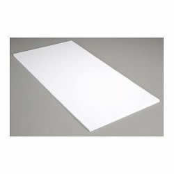 0.80 x 11 x 14 in. White Styrene Plastic Sheets - Pack of 3