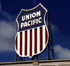 BLR1509 N Laser-cut Billboard, Union Pacific