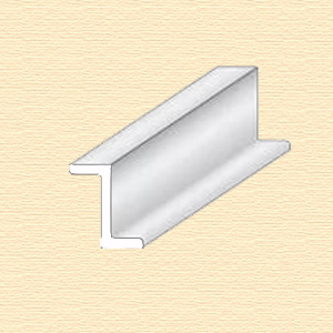 EVG756 0.188 in. Z Channel PolyStyrene