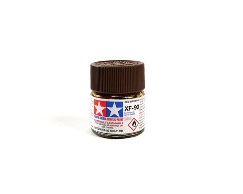 TAM81790 10 ml Mini Acrylic Paint - Red Brown
