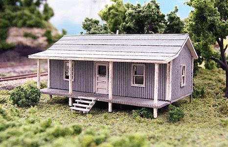 N Scale Laser-Cut Company House