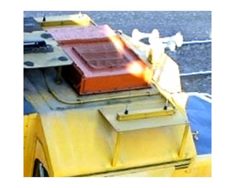 BLM4550 HO Scale Remote Controlled Locomotive Antenna Stands