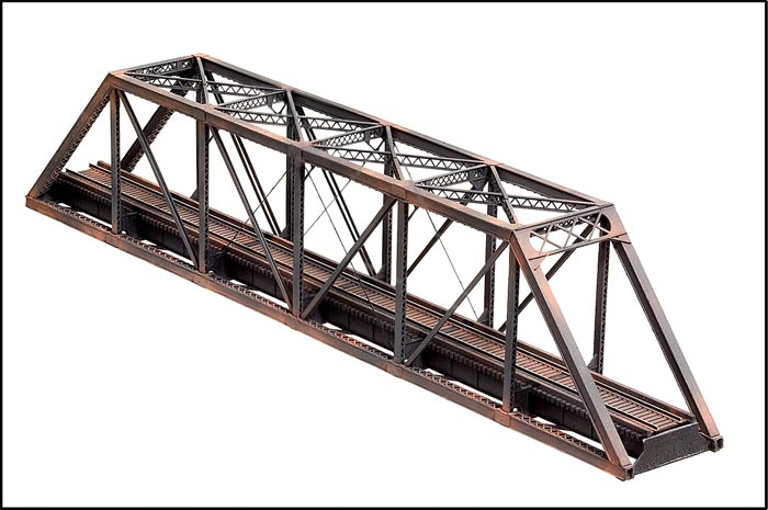 N Scale 150 ft. Pratt Truss Bridge Kit