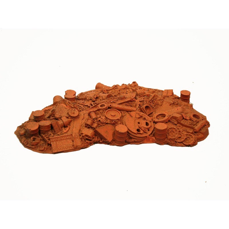 HO Scale Railroad Scrap Metal Junk Pile