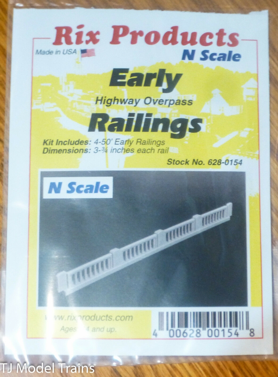 50 ft. No.4 Early Highway Overpass Railing