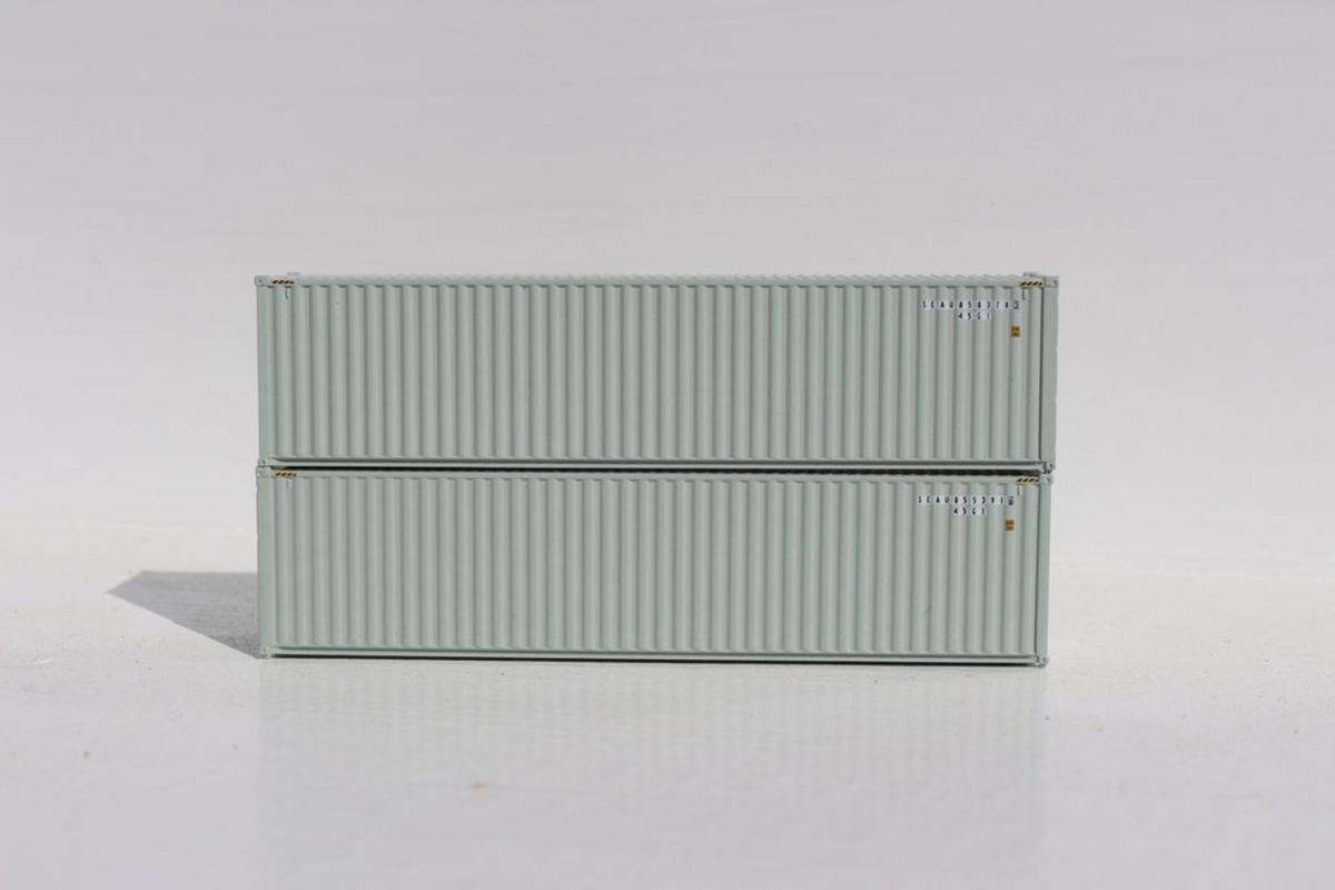 40 ft. N Scale Yang Ming High Cube Container with Magnetic System & Corrugated Side