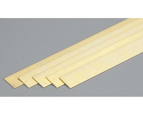 K Plus S9712 0.016 x 0.5 x 36 in. Brass Strip