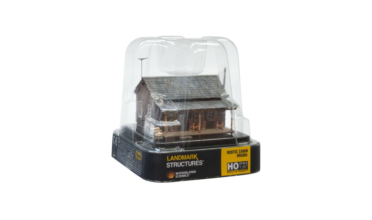 WOO5065 HO Scale Rustic Cabin