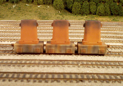 RIX601 HO Scale Ingot Buggies & Molds