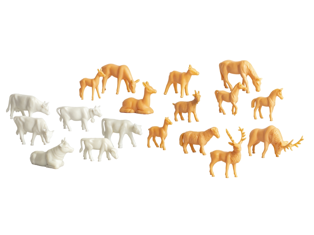 Picture of Lionel LNL1930310 Unpainted Animals - Pack of 36