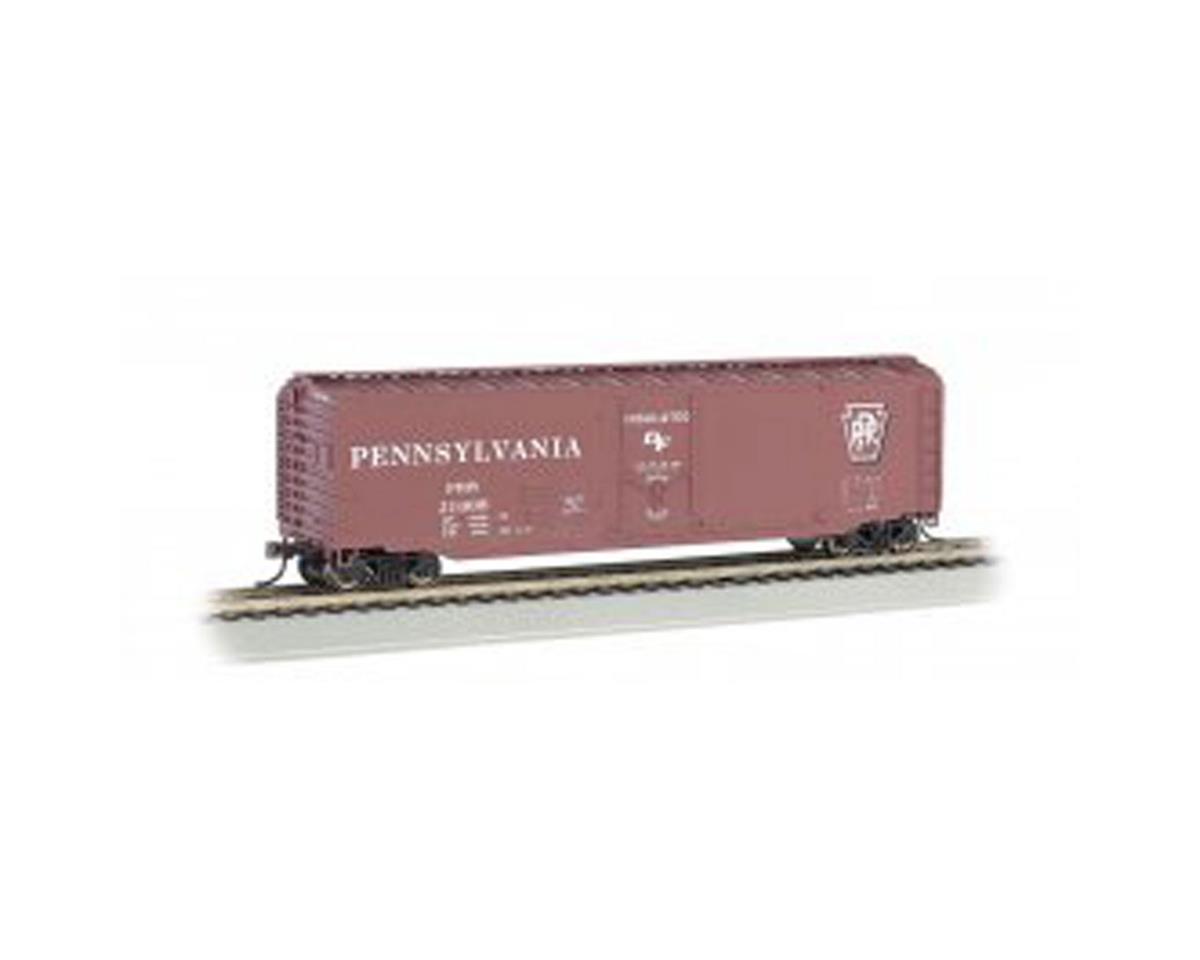 BAC18039 50 ft. HO Plug Door Box Car PRR No.21008 Model Train