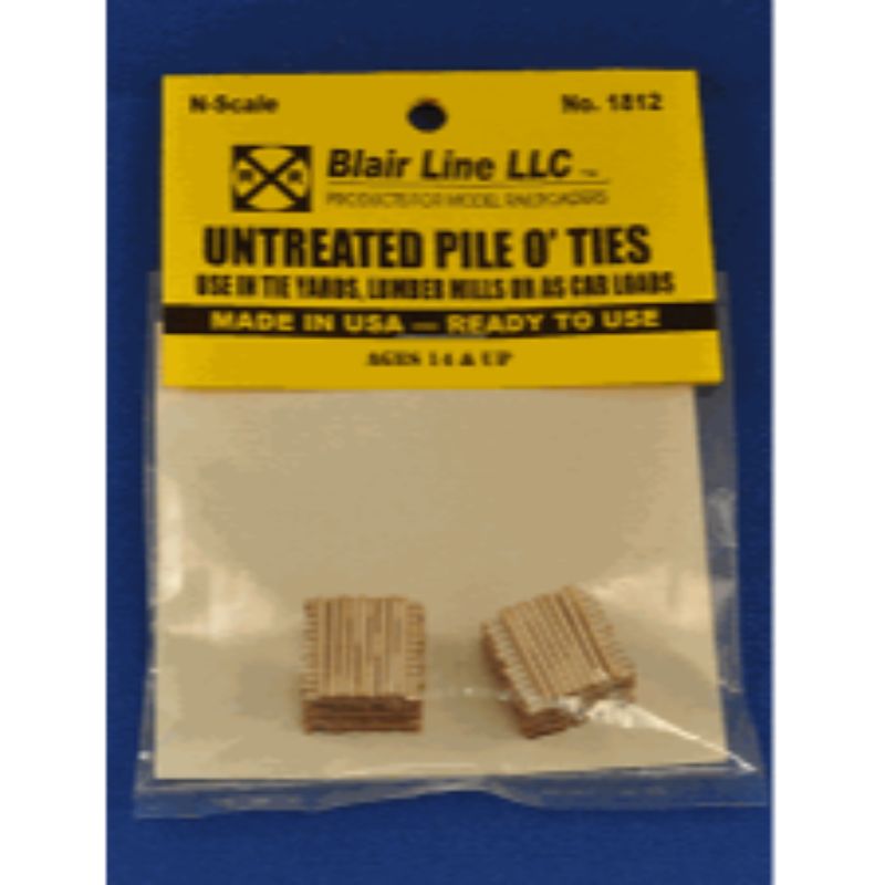 BLR1812 N O Ties Untreated Pile