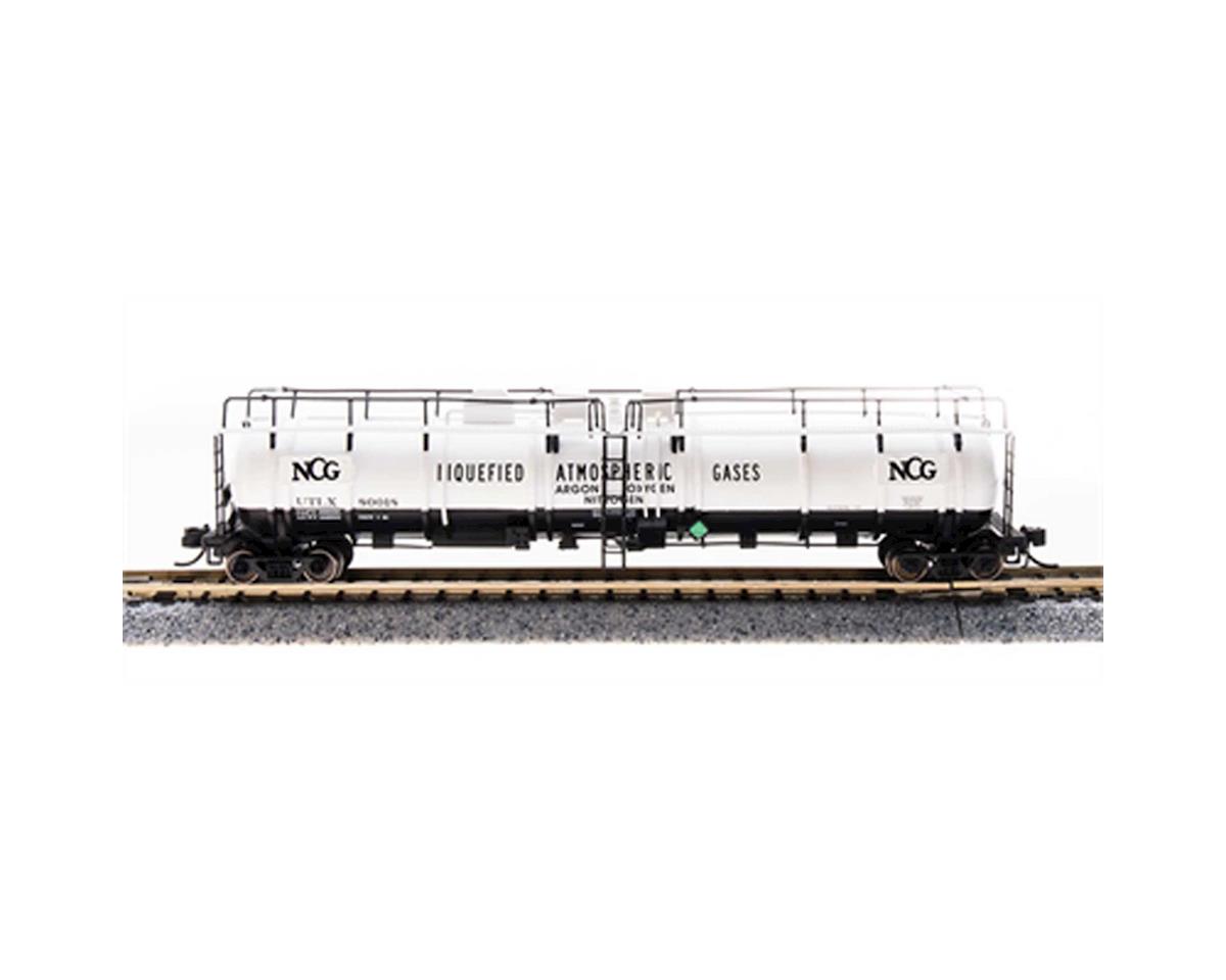 N Cryogenic Tank Car NCG No.80018 Model Train