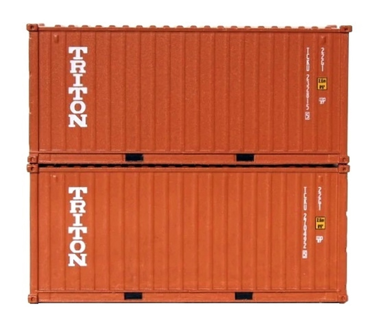 20 ft. N Triton Standard Container - Pack of 2