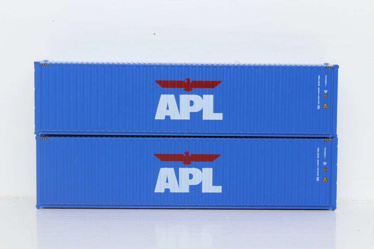 40 ft. N APL High Cube Container - Pack of 2