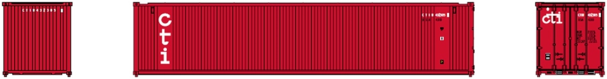 40 ft. N CTI Standard Container - Pack of 2