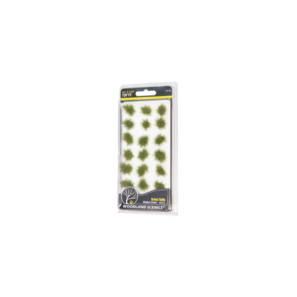 WOO771 Medium Green Grass Peel Tuft
