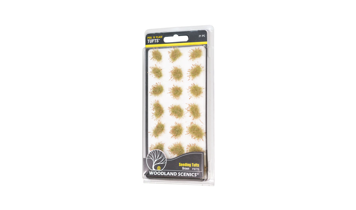 WOO775 Brown Seeding Peel Tuft