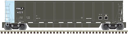 ATL50004306 N Scale Coalveyor Bathtub Gondola Master RMG Leasing No.4206
