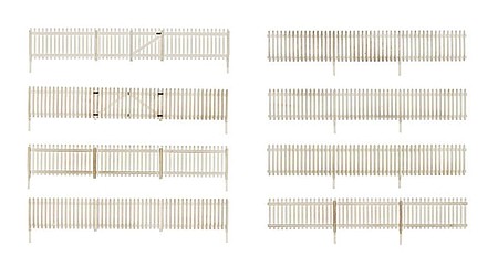 HO Scale Picket Fence Kit