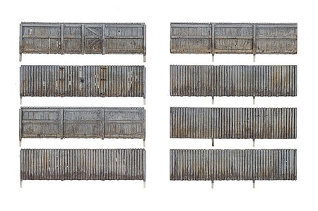 HO Scale Privacy Fence Kit