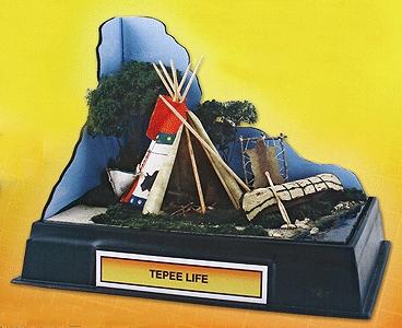 WOO4280 Woodlend Scenics Native American Indian Project