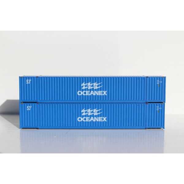 JTC535010 N Scale 53 ft. High Cube Container OCEANEX