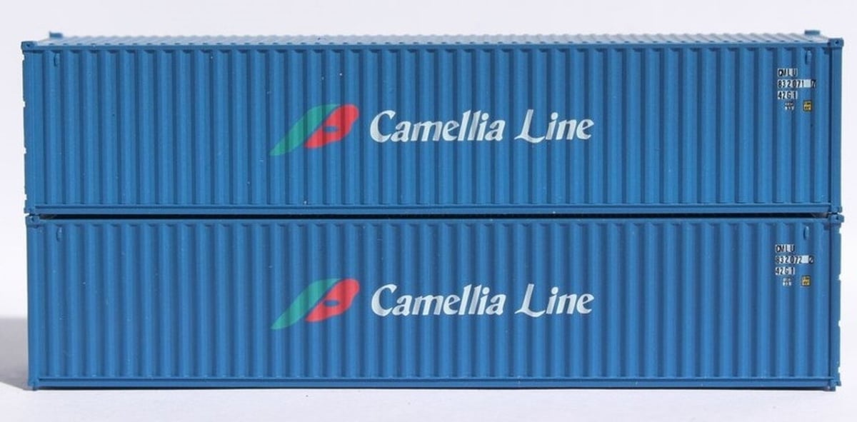 40 ft. Camellia Line Standard Height Corrugated Container - Pack of 2