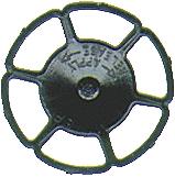 KAD2042 No.3 HO Miner Brake Wheels