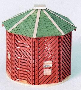 BLR191 HO Scale Toms Corn Crib