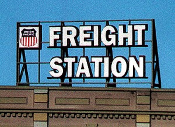 BLR2503 HO Scale All Scale Wood Billboard Kit
