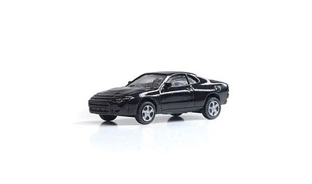 WOO5360 HO Scale Coupe Model Car, Black