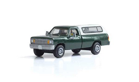 WOO5364 HO Scale Camper Shell Model Truck
