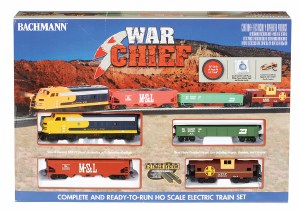 Picture of Bachmann BAC00746 HO War Chief Train Set