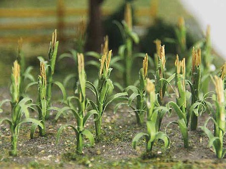 BAC32501 HO Scale Corn Stalks, 1 in. Tall - Pack of 30 -  BACHMANN