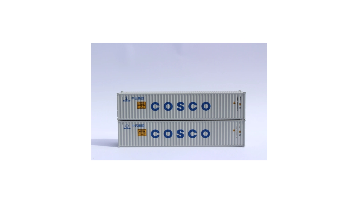 40 ft. N Scale Cosco Container - Pack of 2