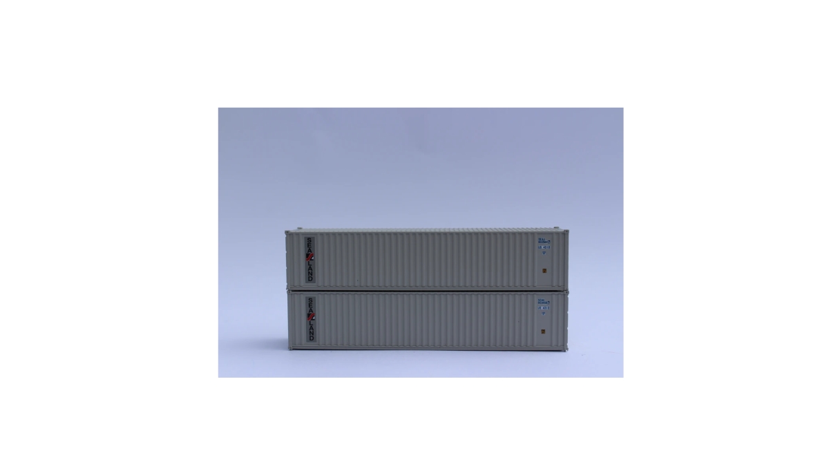 40 ft. N Scale Sealand Container - Pack of 2