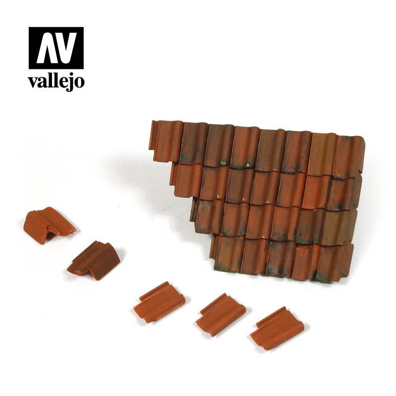 VLJSC230 Damaged Model Roof Section & Tile