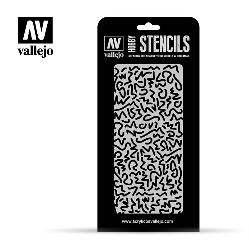 VLJST-CAM001 Luftwaffe WWI Shing Camo Stencil