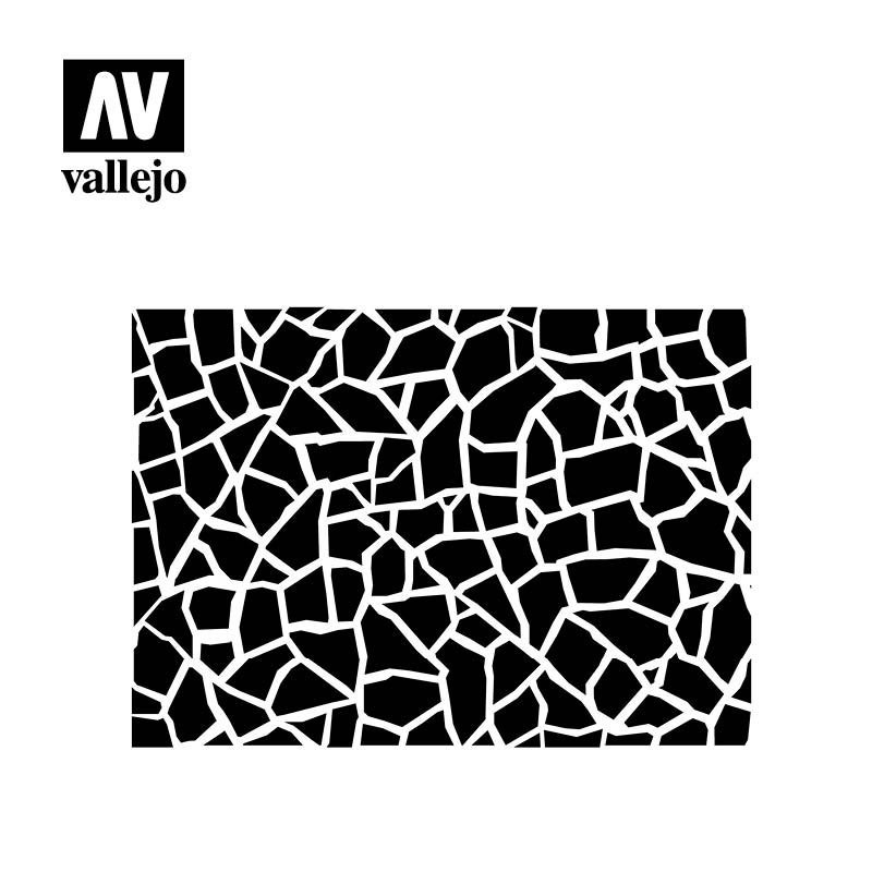 VLJST-CAM003 Giraffe Camo Wwii Stencil
