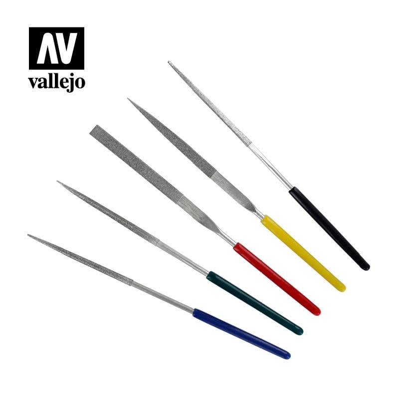 VLJT03004 100 mm Diamond File Set - Pack of 5