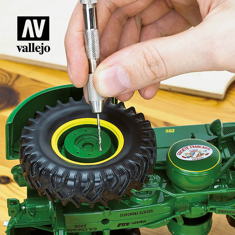 VLJT09001 Pin Vice Double End & Swivel Top