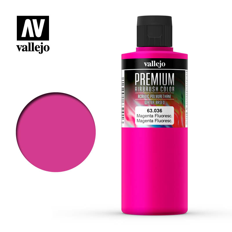 200 ml Fluorescent Magenta Acrylic Color