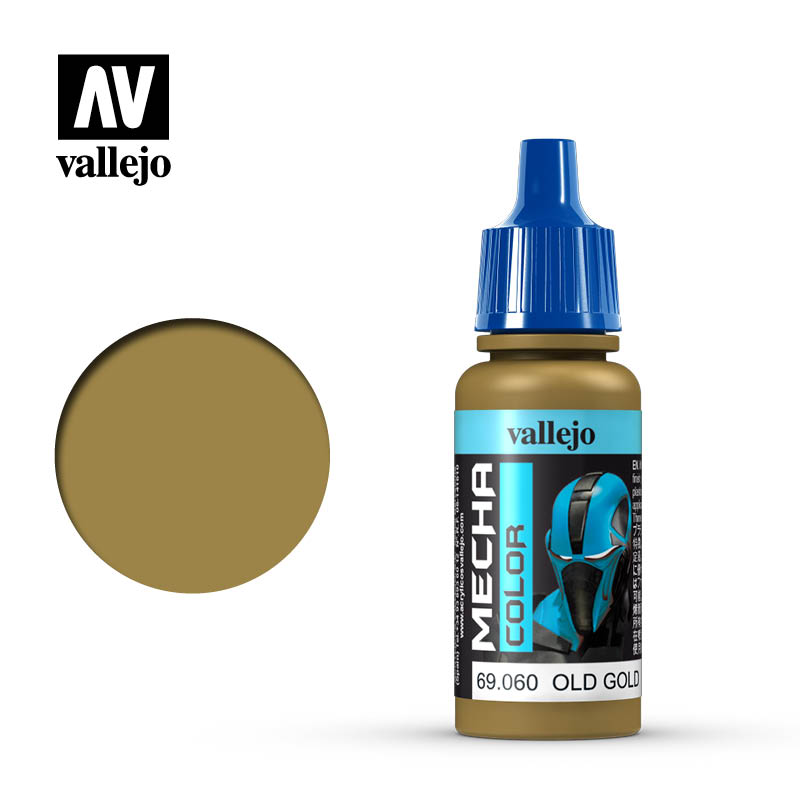 Picture of Acrylicos Vallejo VLJ69060 17 ml Mecha Color Paint&#44; Old Gold Metallica