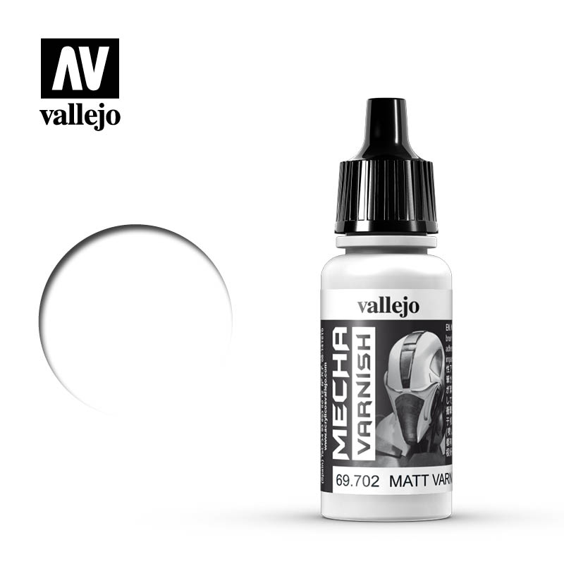 Picture of Acrylicos Vallejo VLJ69702 17 ml Mecha Color Paint&#44; Matt Varnish